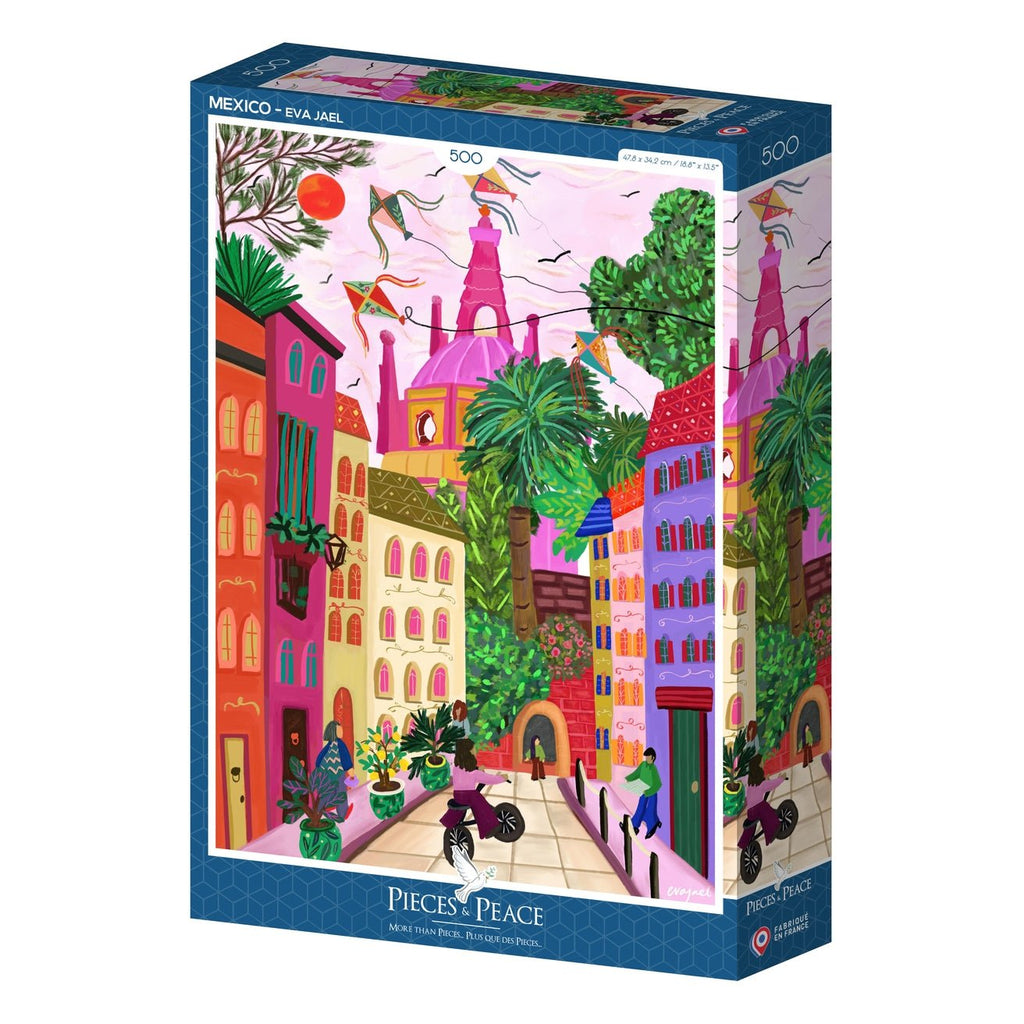 Puzzle 500 Pièces Pieces & Peace - MexicoPieces & Peace