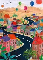 Pieces & Peace Puzzle de 500 piezas - En el camino Pieces & Peace