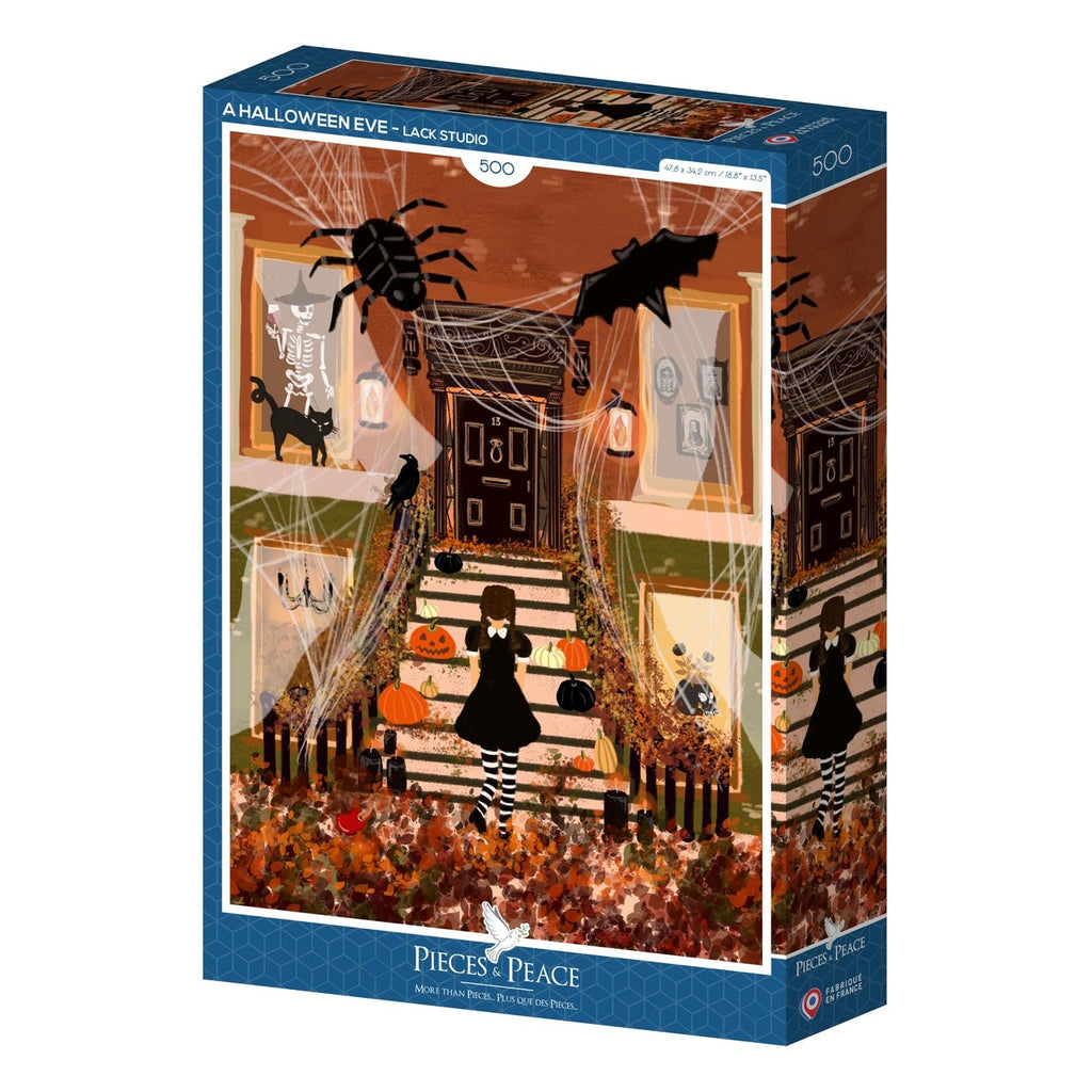Puzzle 500 Pièces Pieces & Peace - Une Veille d'HalloweenPieces & Peace