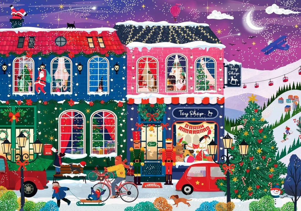 Puzzle de 2000 pièces - Joyeux NoëlPieces & Peace