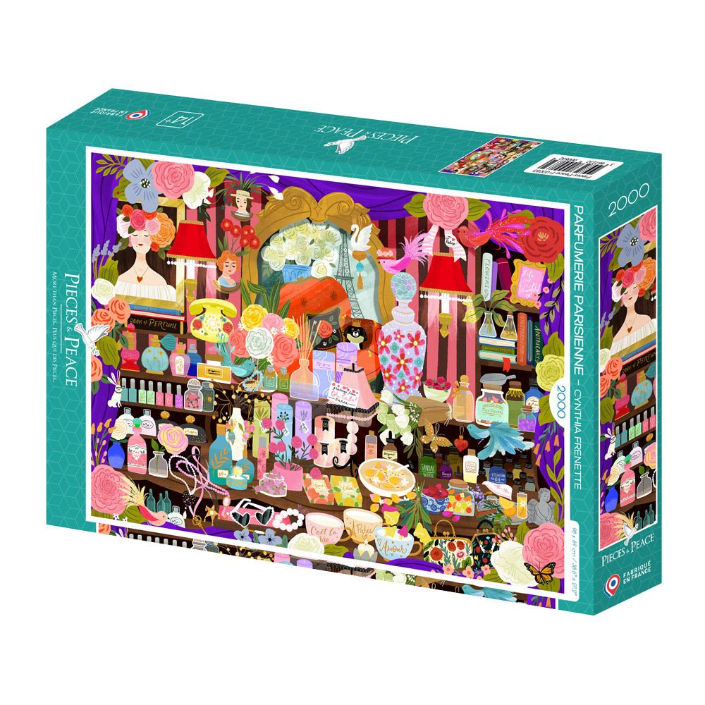 Puzzle de 2000 pièces - Parfumerie ParisiennePieces & Peace