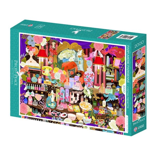 Puzzle de 2000 pièces - Parfumerie ParisiennePieces & Peace