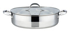 Sautoire 32cm Avec Couvercle - Acier Inoxydable - Inox