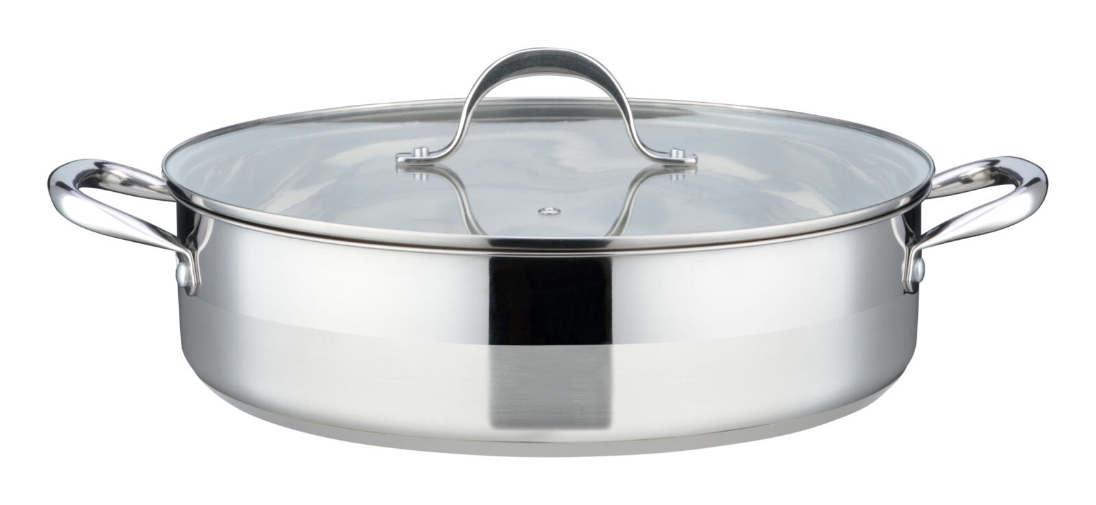 Sautoire 32cm Avec Couvercle - Acier Inoxydable - Inox