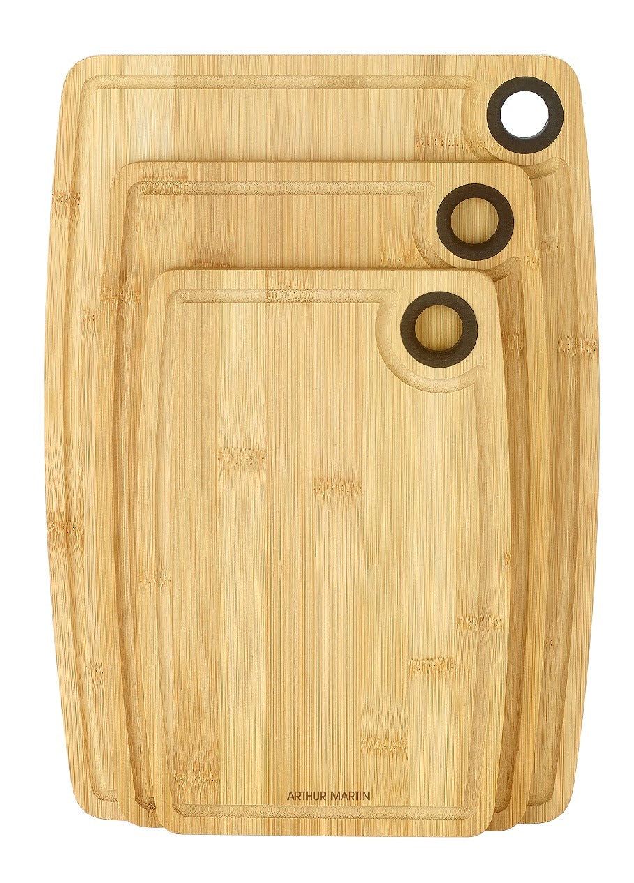Set 3 Planches À Découper - Bois