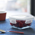 Square Glass Food Storage Container - Clear