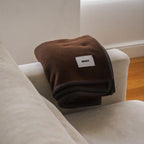 Merino Plaid - 100% Extra Fine Wool - Cocoa