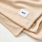 Merinos Plaid - 100% Extra Fine Wool - Sand Beige