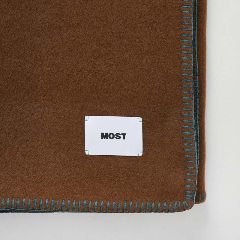 Merino Plaid - 100% Extra Fine Wool - Cocoa