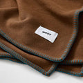 Merino Plaid - 100% Extra Fine Wool - Cocoa