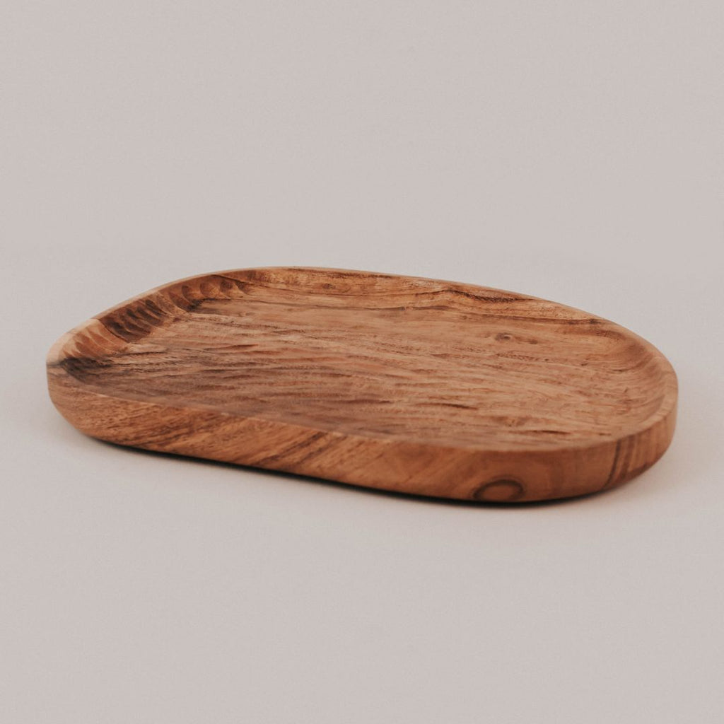 Natural Acacia Wood Tray