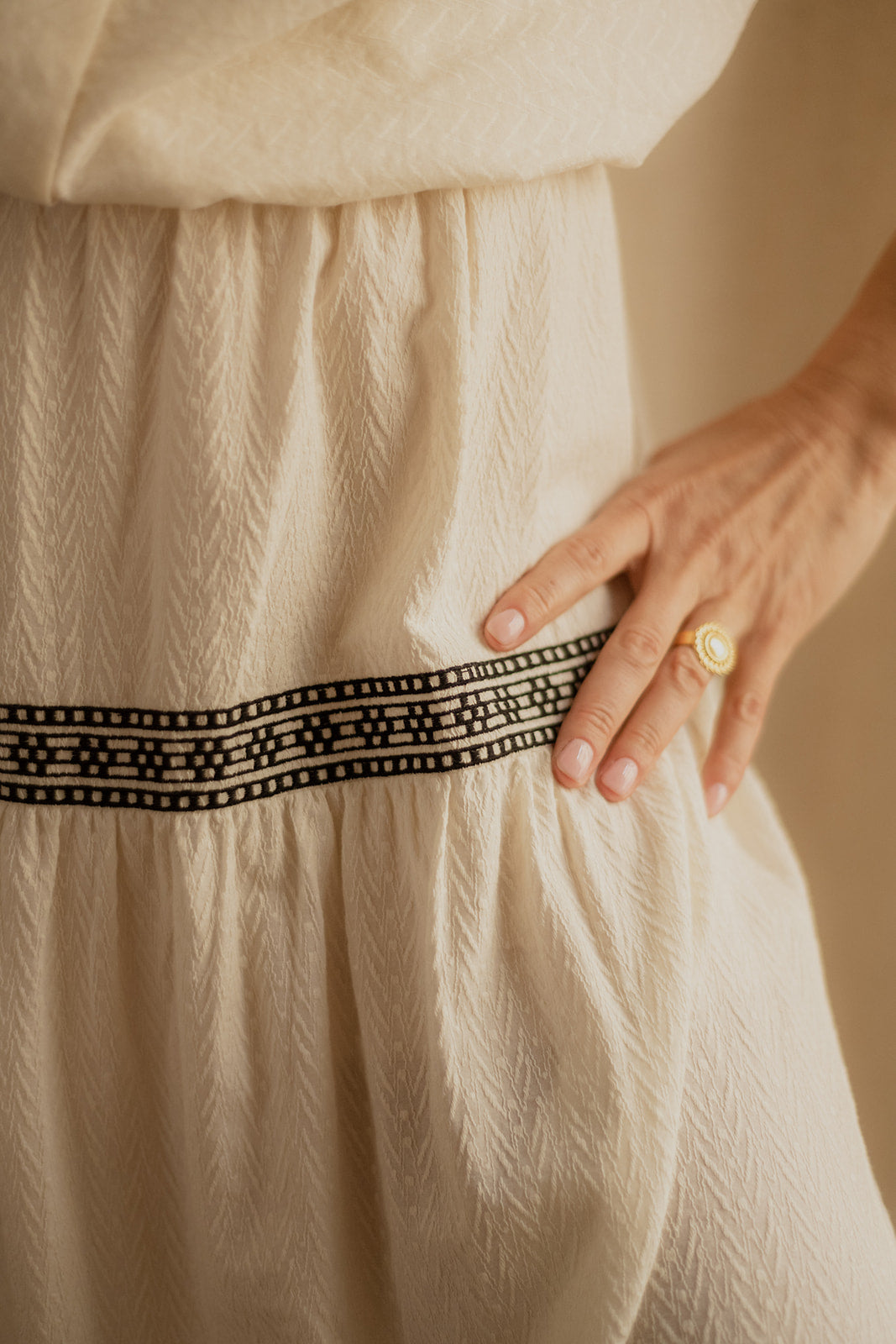 Plume Paris - Falda Sarah Crudo