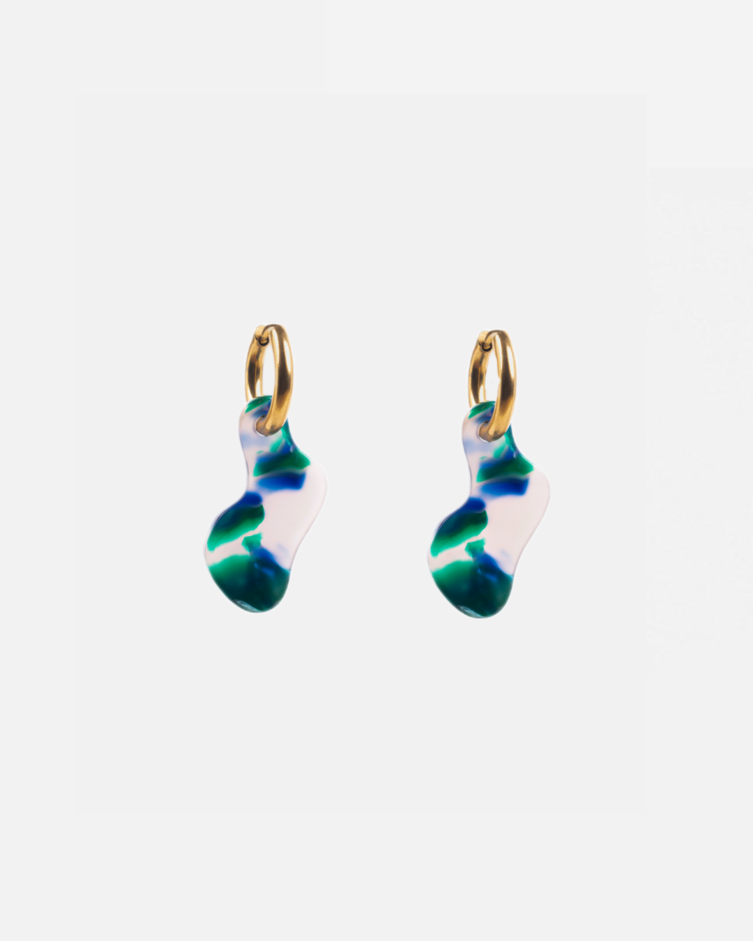 Boucles D'Oreilles Harajuku - Verde