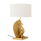 Peacock - Lámpara de Mesa - Dorado - Poliresina