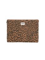 Ava Laptop Sleeve - Cinnamon Leopard