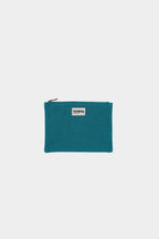 Pochette Ema - Bleu Paon