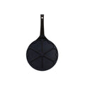 Molde Para Crepes En Forma De Corazón 26Cm Aluminio 6 Orificios