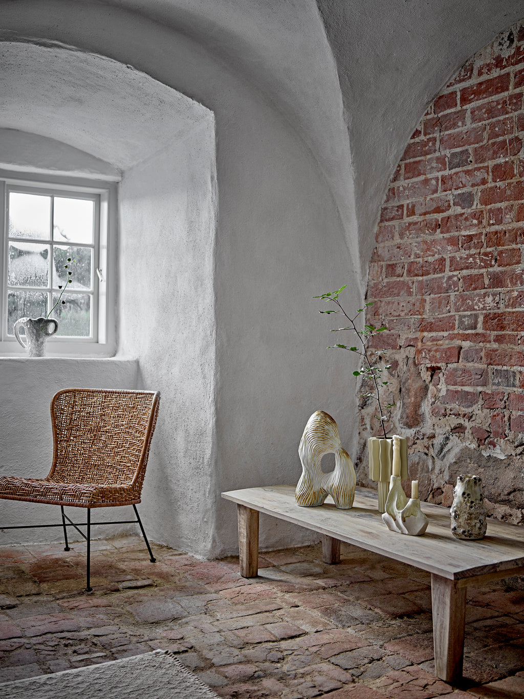 Eviella - Objeto Decorativo - Natural - Gres