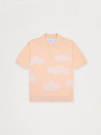 Polo Unisexe Nuages Abricot