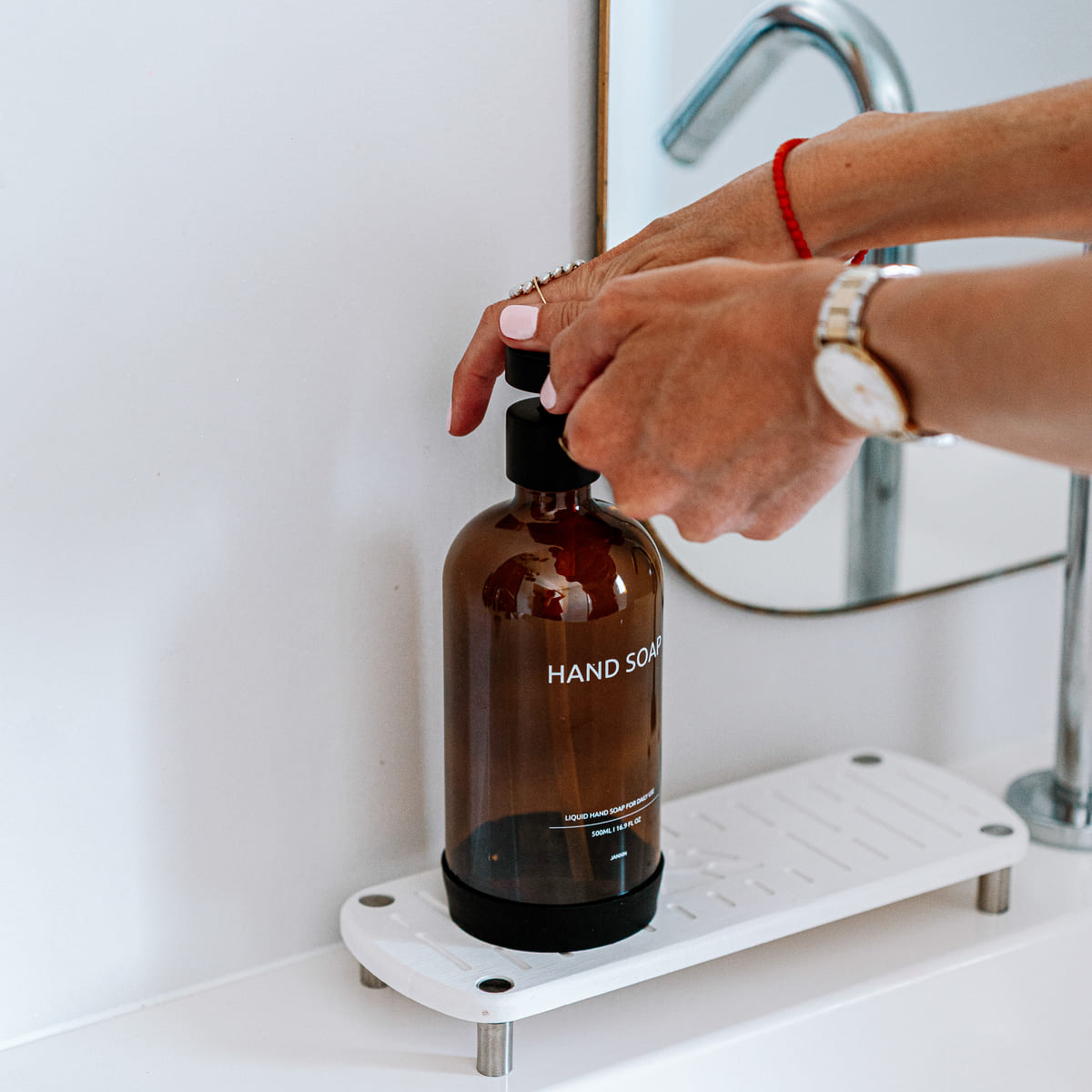 Salle De Bain - Porte Accessoires En Pierre De Diatomite - 2 Coloris