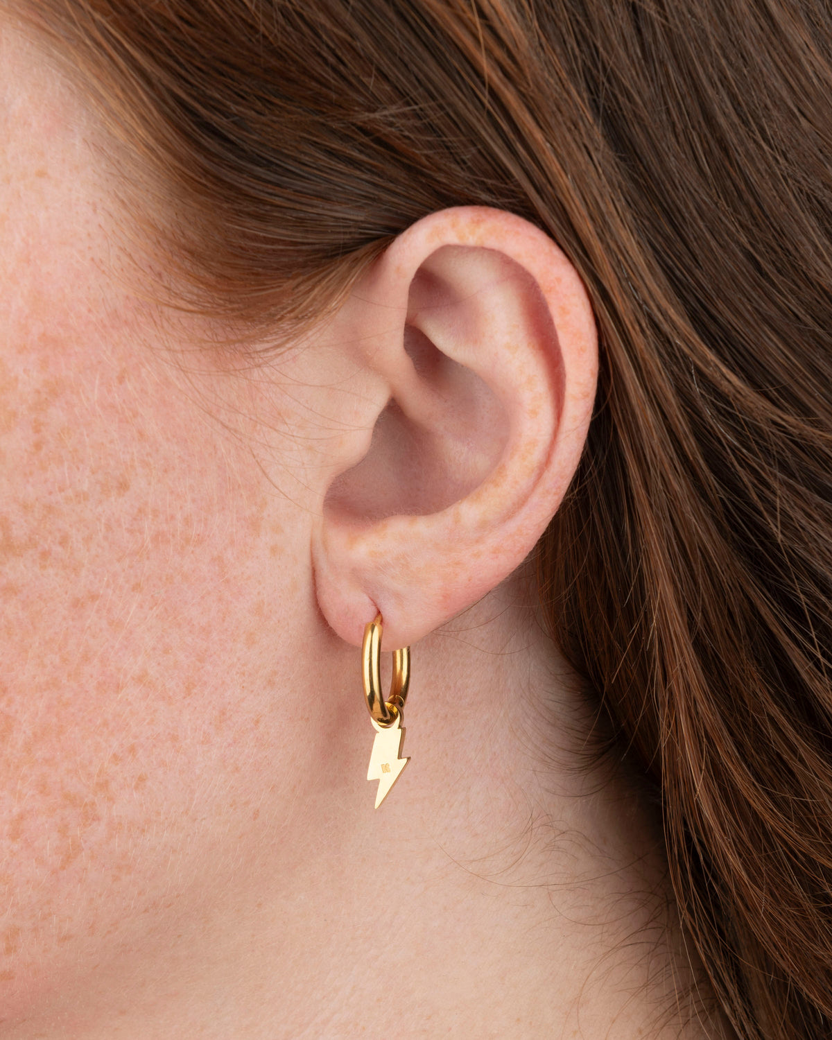 Boucles D'Oreilles Éclair - Or