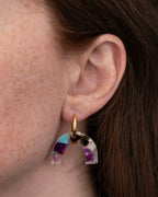 Boucles D'Oreilles Arc-En-Ciel - Confettis