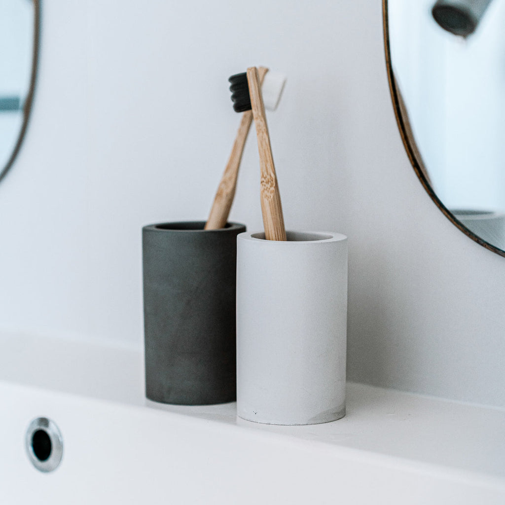 Diatomite Stone Toothbrush Holder - 2 Colors