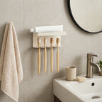 Porte Brosse À Dent - Eclatant - Crème
