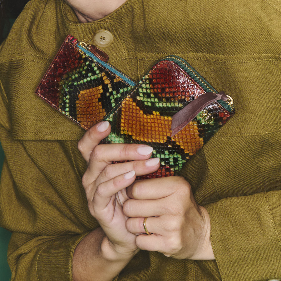 Porte Carte Helena Python Oasis
