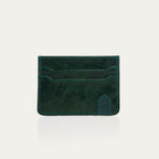 Tarjetero Manu Piel Verde Jade