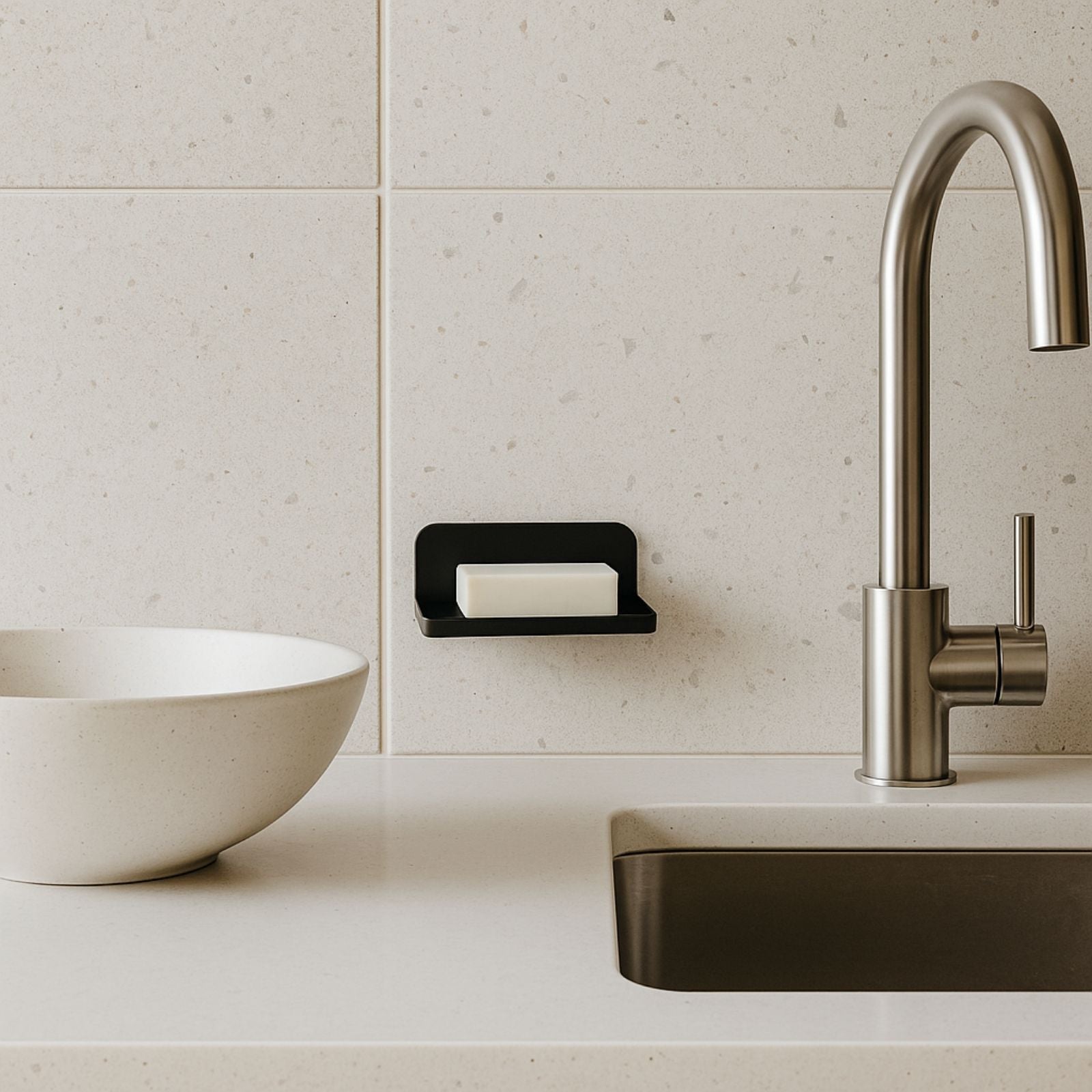 Solid Soap Holder - Le Moussant - Black