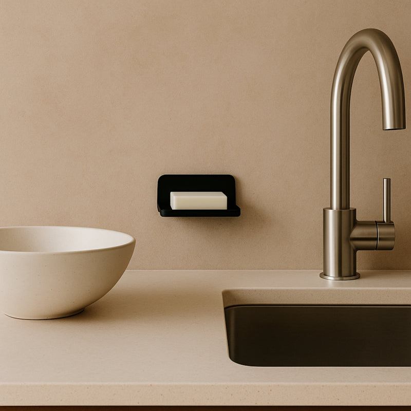 Solid Soap Holder - Le Moussant - Black