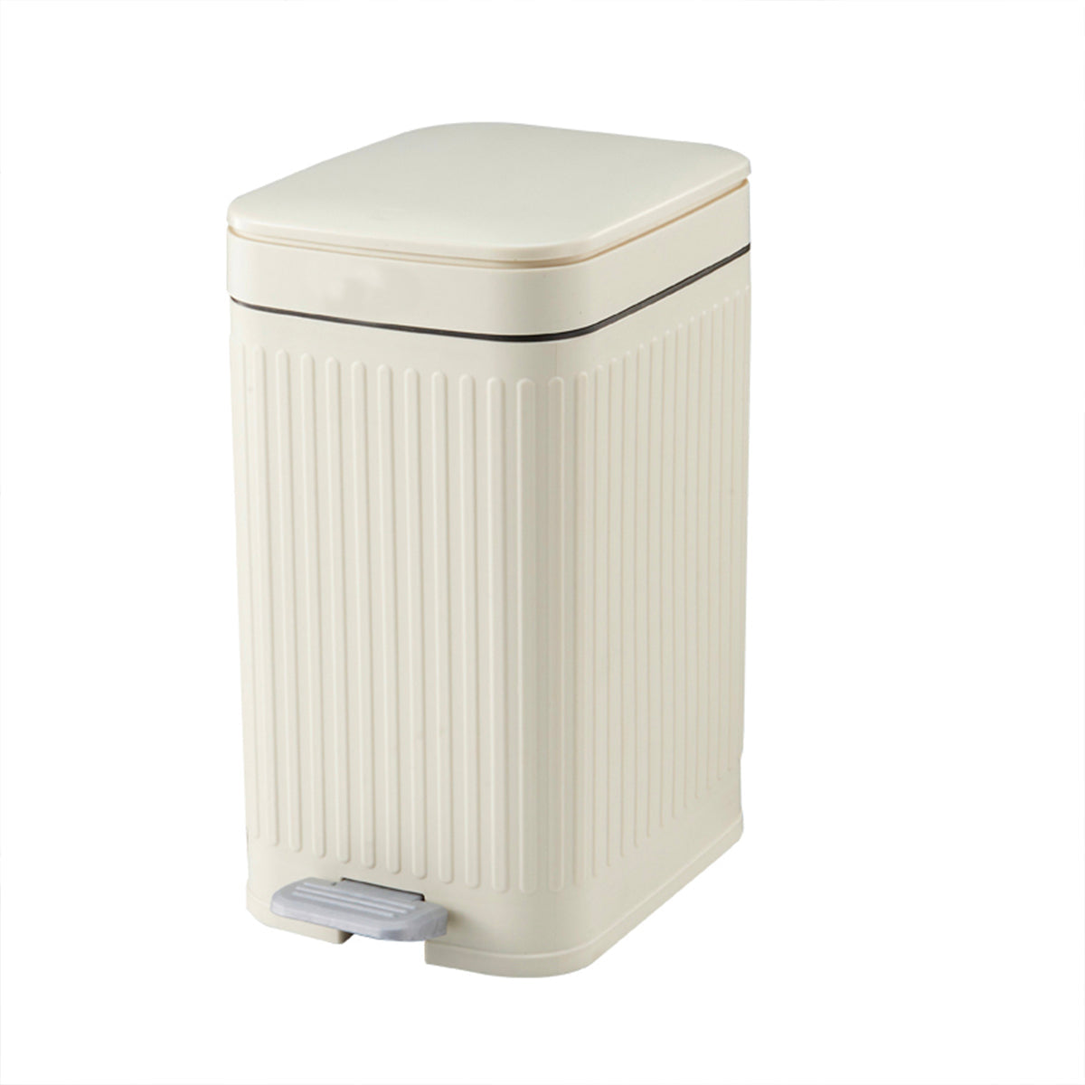 Aura - 10L Pedal Bin - Plastic - White