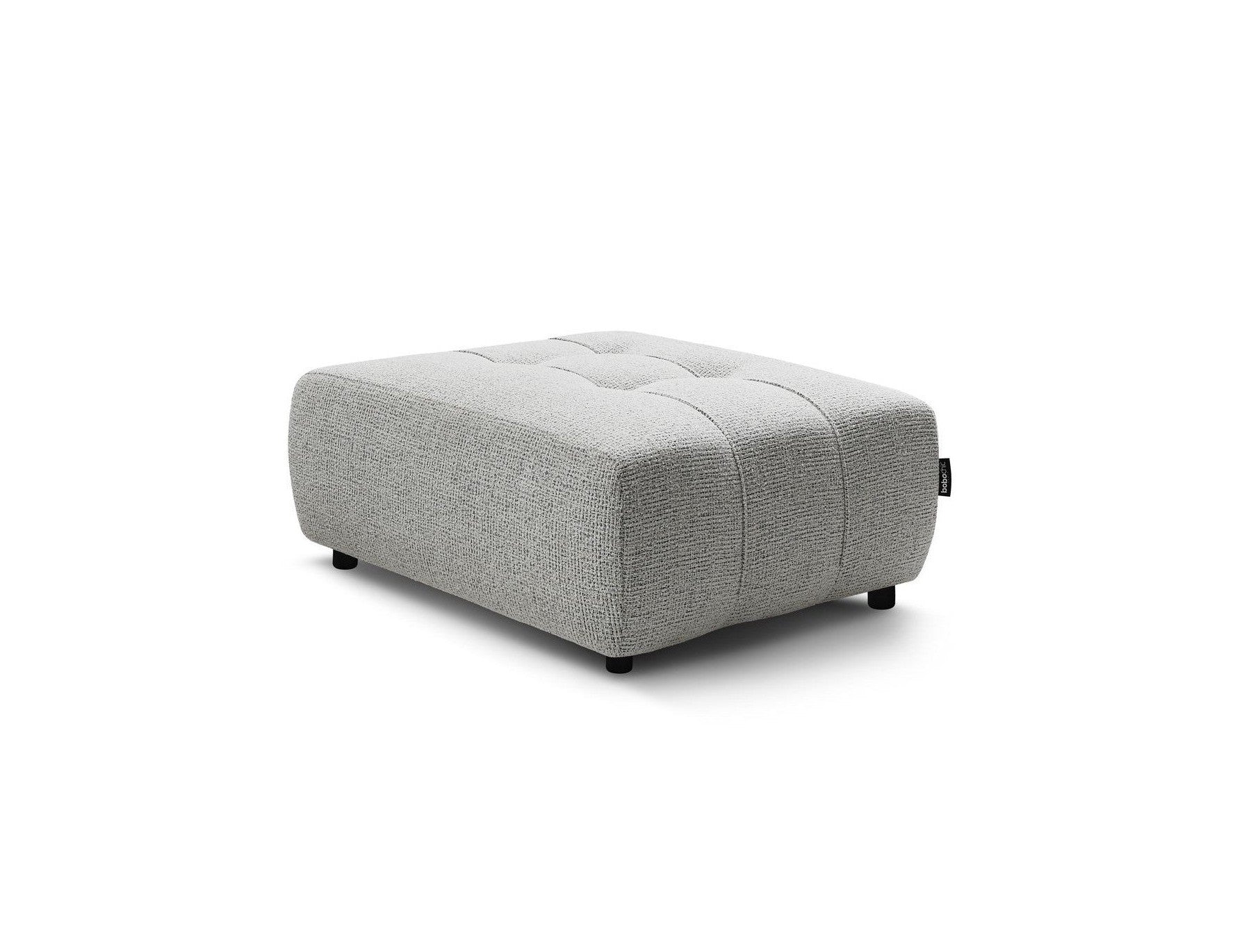 Pouffe - Arsene - Mottled Fabric