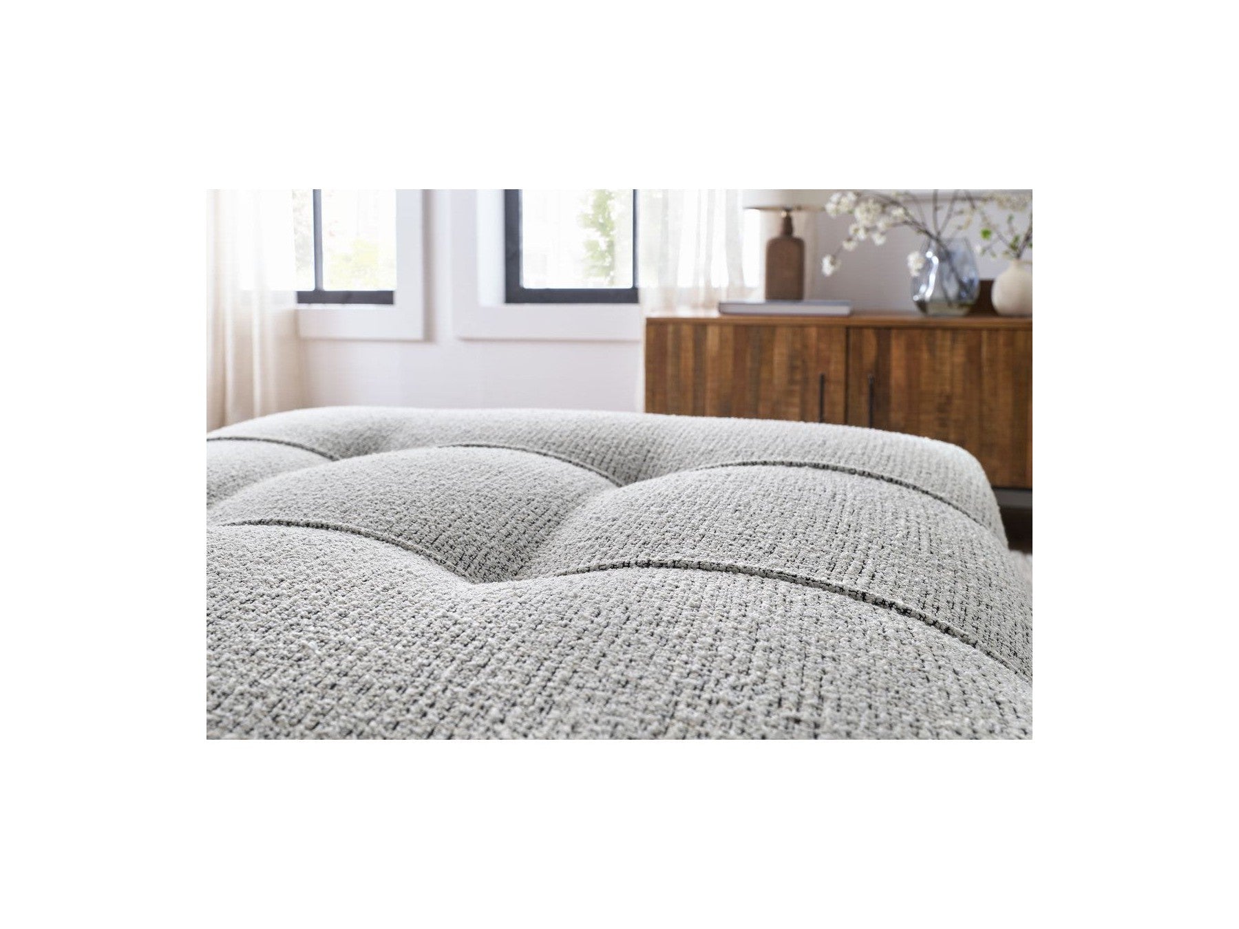 Pouffe - Arsene - Mottled Fabric