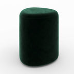 Emmy - Pouf Triangulaire En Velours Vert