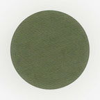 Lily - Pouf Rond En Velours Côtelé Vert