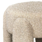 Nolan - Pouf - Tessuto - Beige