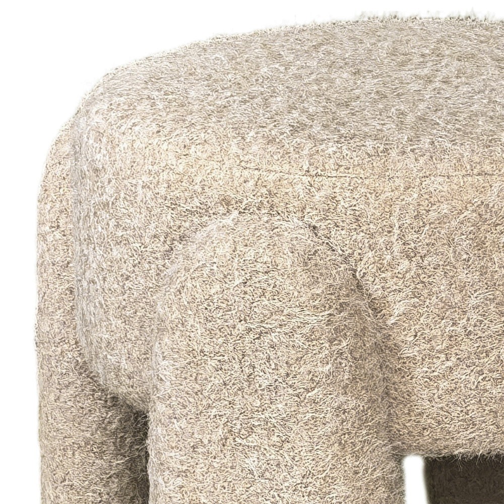 Nolan - Pouf - Tessuto - Beige