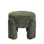 Nolan - Pouf - Tissu - Vert Olive