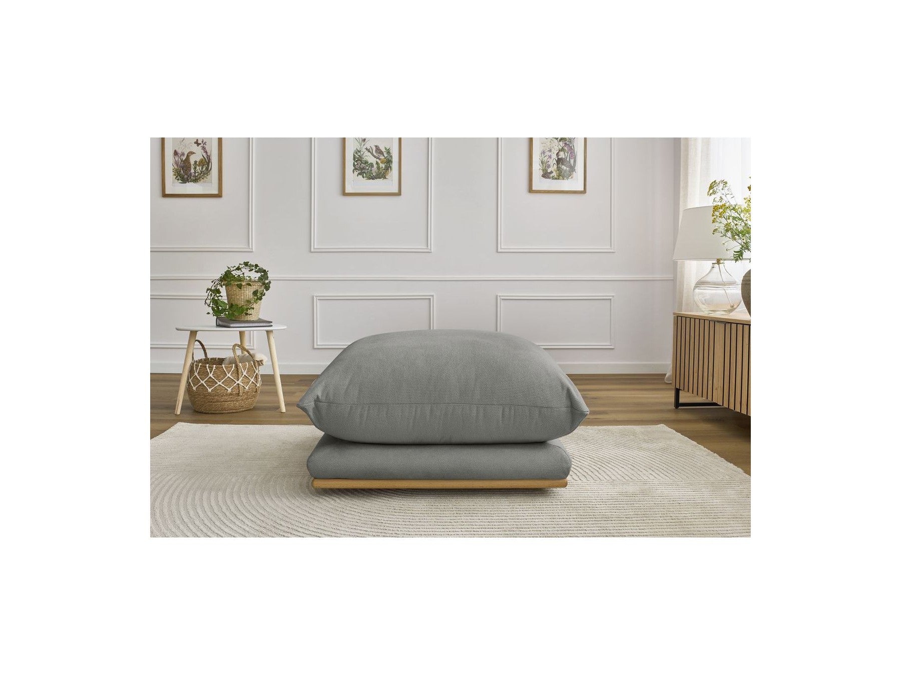 Ernest - Pouffe - Smooth Fabric