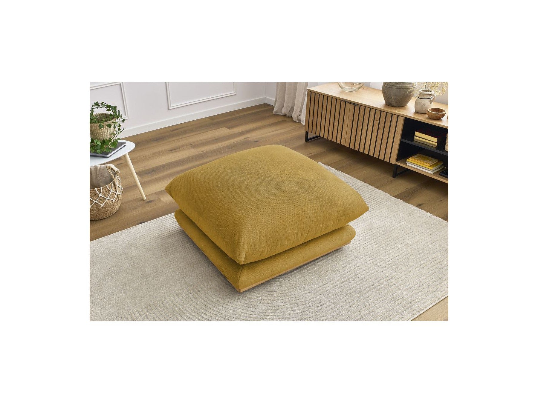 Ernest - Pouffe - Smooth Fabric