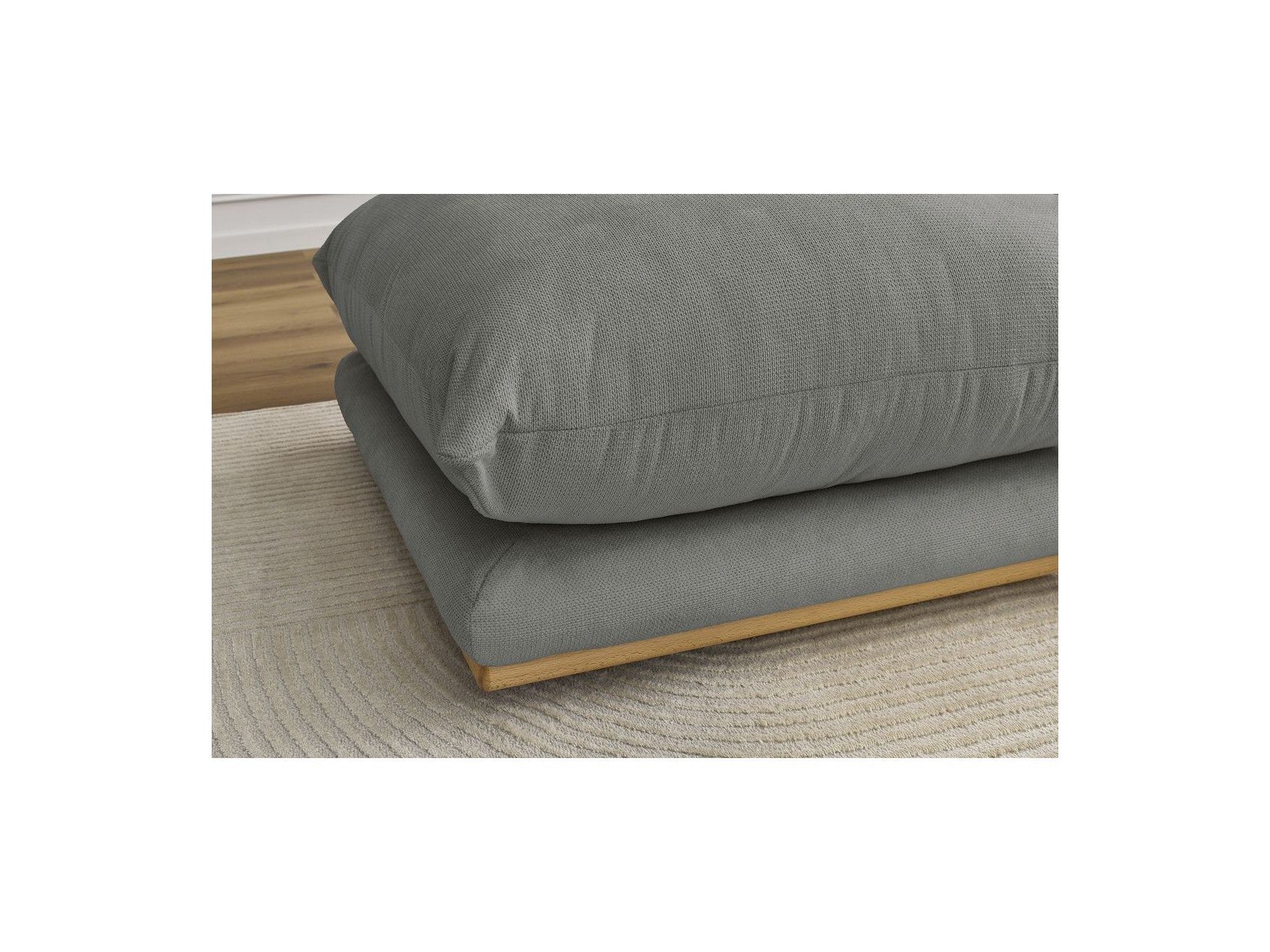 Ernest - Pouffe - Smooth Fabric