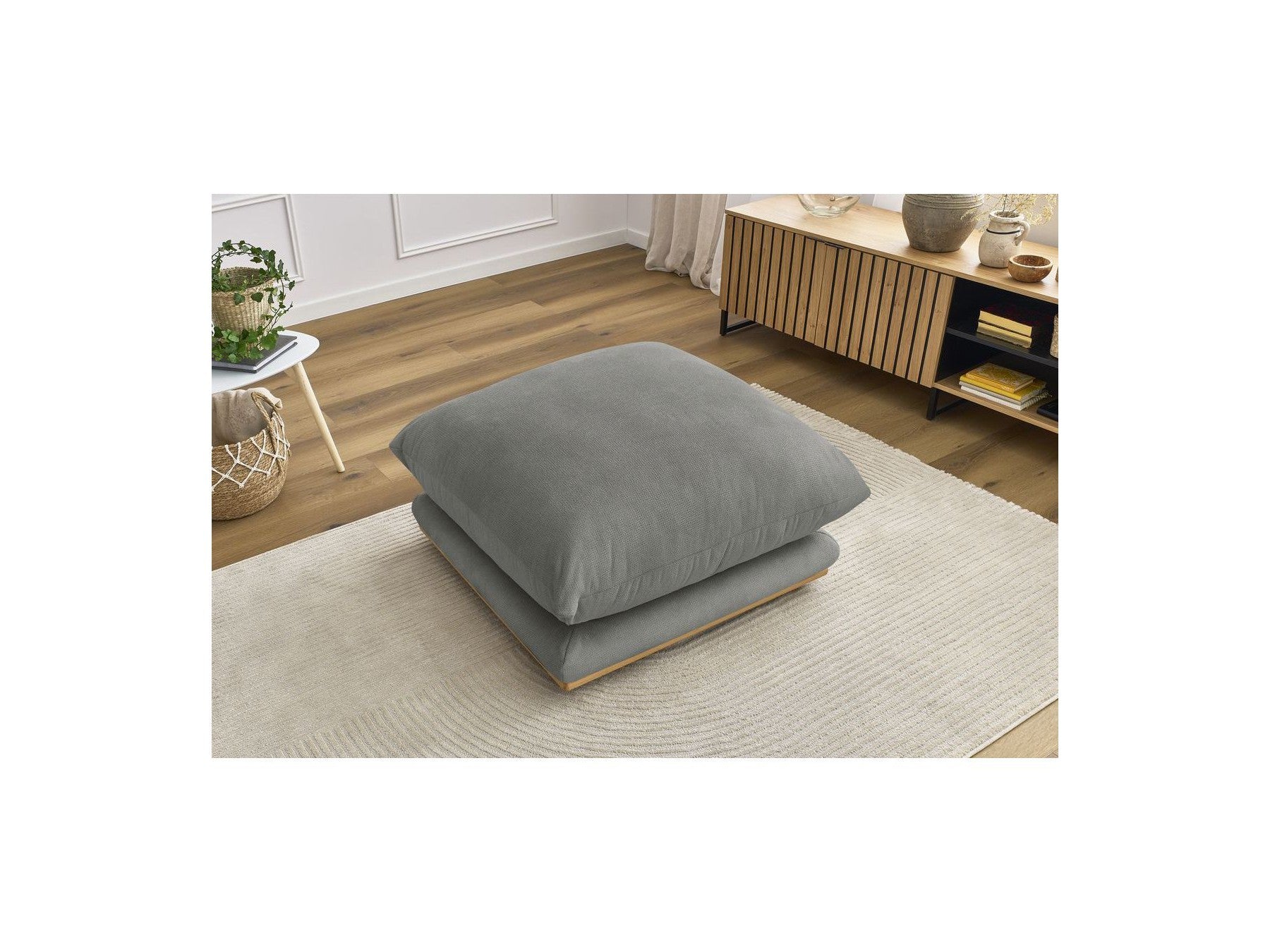 Ernest - Pouffe - Smooth Fabric
