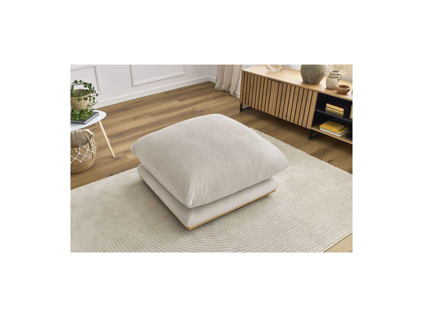 Ernest - Pouffe - Smooth Fabric
