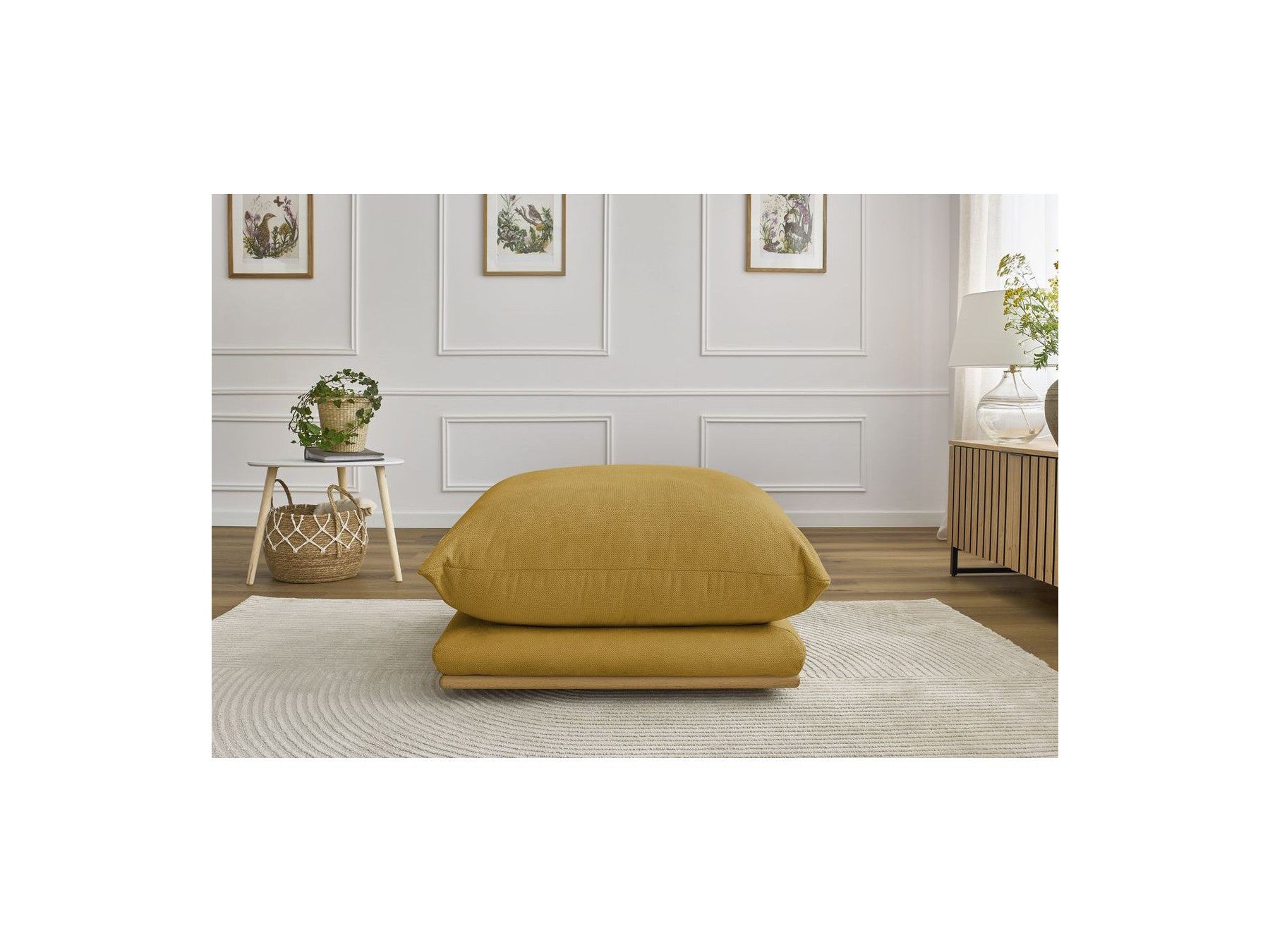 Ernest - Pouffe - Smooth Fabric