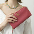Prada Zipped Wallet In Saffiano Leather