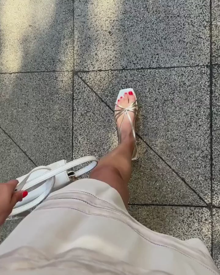 Samba Sandals - Gold