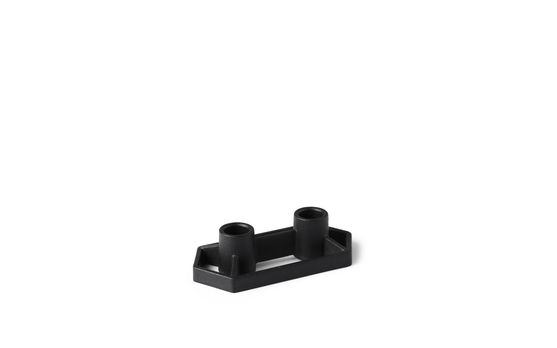 Candelabro Prism 2 Velas - Negro