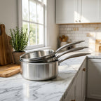 Gourmet - Lot De 3 Casseroles 16/18/20Cm - Inox